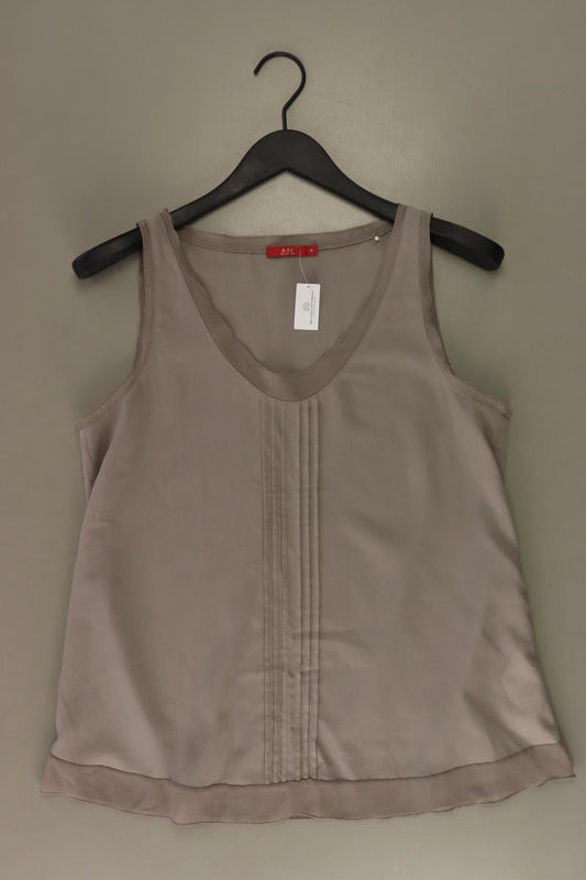 edc by Esprit Ärmellose Bluse Gr. M grau aus Polyester