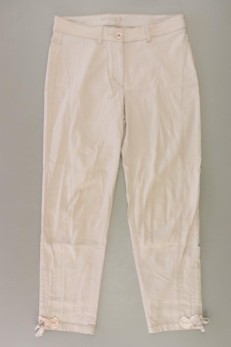 Gina Laura Hose Gr. 40 creme aus Viskose