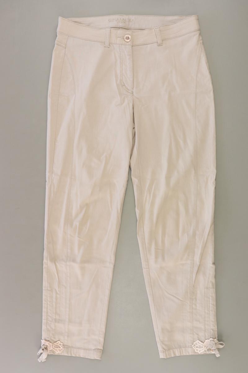 Gina Laura Hose Gr. 40 creme aus Viskose