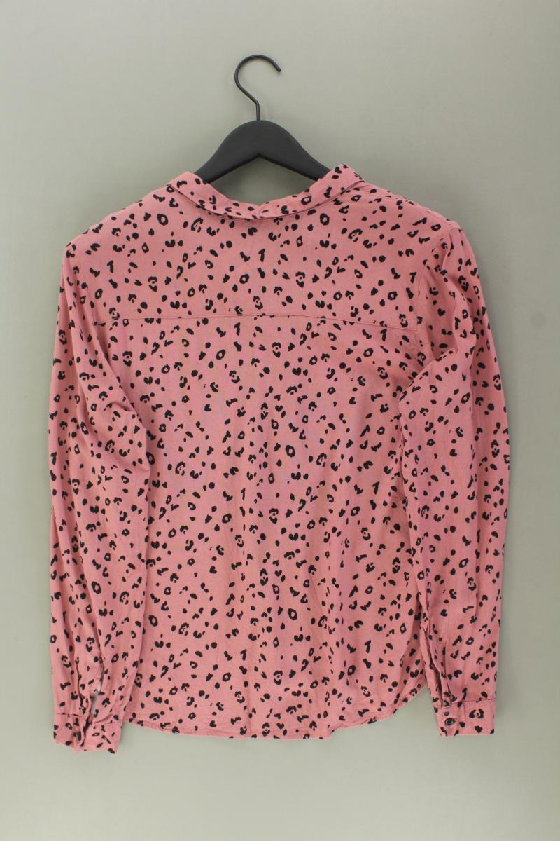 Langarmbluse Gr. L mit Tierdruck rosa