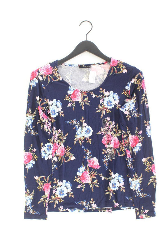Longsleeve-Shirt Gr. 44 mit Blumenmuster neu mit Etikett Langarm mehrfarbig