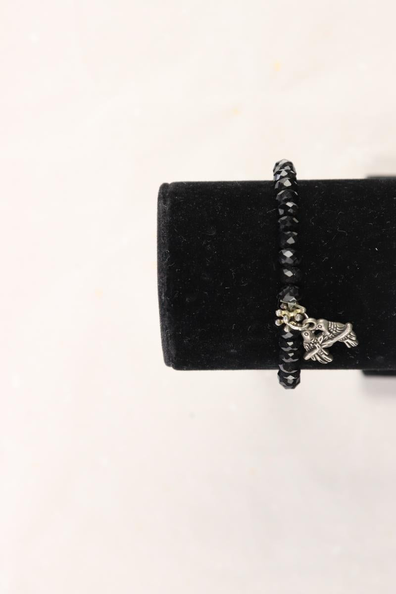 Second Hand Outfit Größe M mit Roxy Spaghetti-Top in Gr. UK 12 und Armband