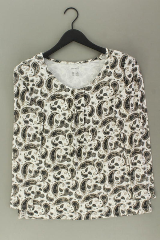 Esmara Langarmshirt Gr. 42 mit Paisleymuster mehrfarbig aus Viskose