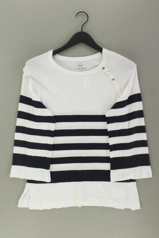 Only Ringelshirt Gr. M gestreift Langarm mit Nieten Vintage mehrfarbig