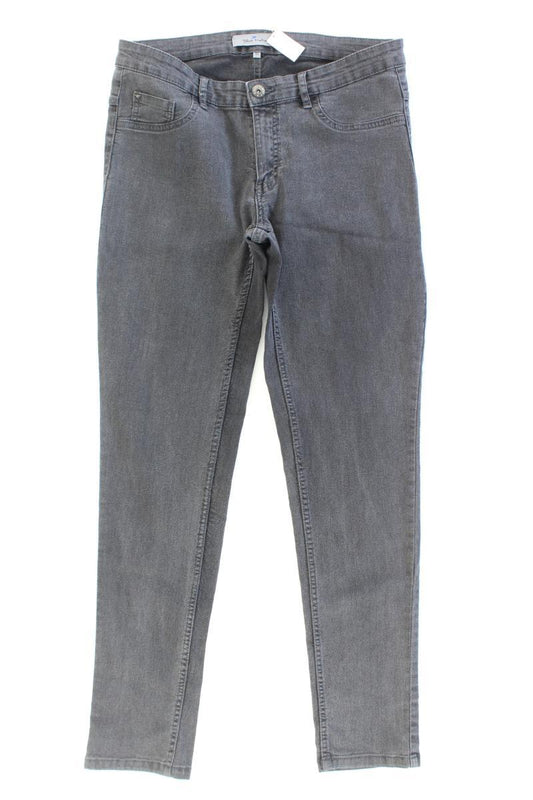 Straight Jeans Gr. 40 grau aus Baumwolle