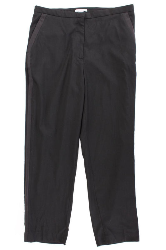 H&M Stoffhose Gr. 42 schwarz aus Polyester