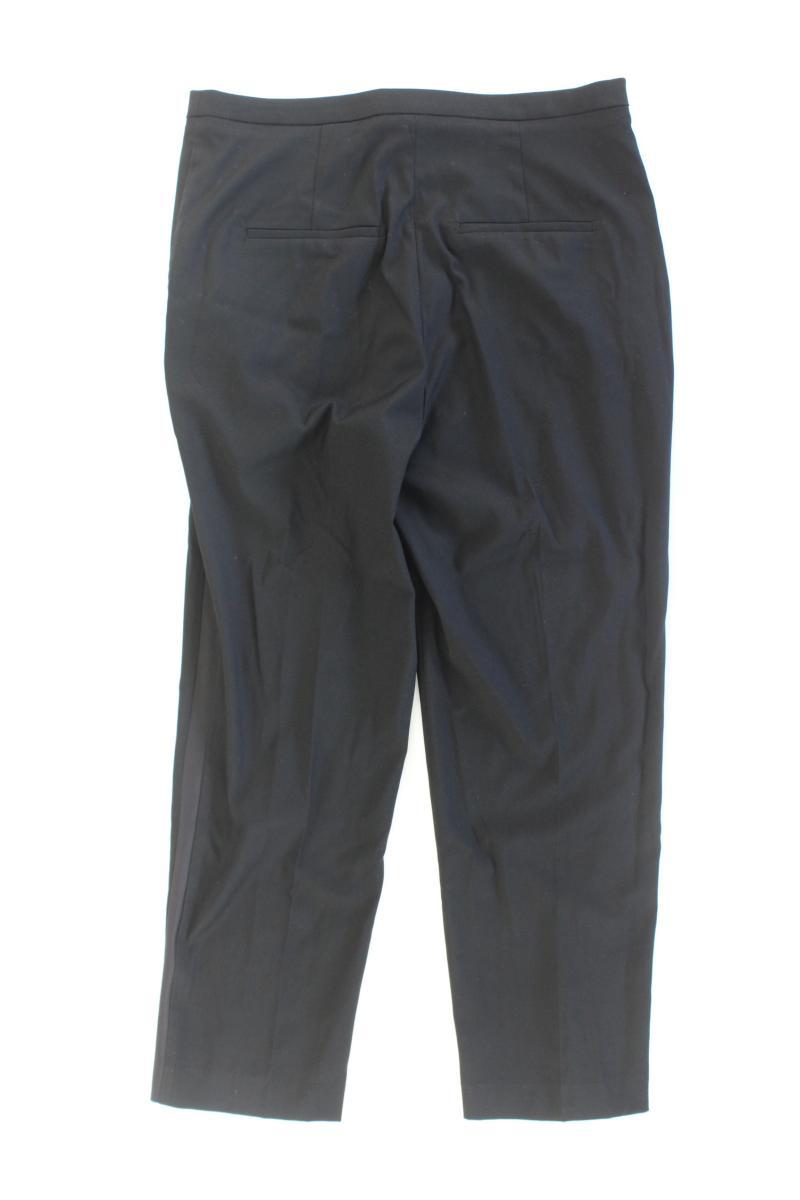 H&M Stoffhose Gr. 42 schwarz aus Polyester