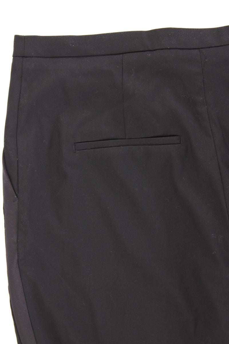 H&M Stoffhose Gr. 42 schwarz aus Polyester
