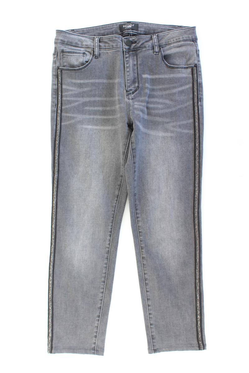 Bexleys Skinny Jeans Gr. Kurzgröße 20 grau aus Baumwolle