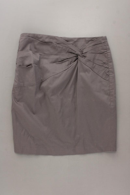 H&M Bleistiftrock Gr. 38 braun aus Baumwolle