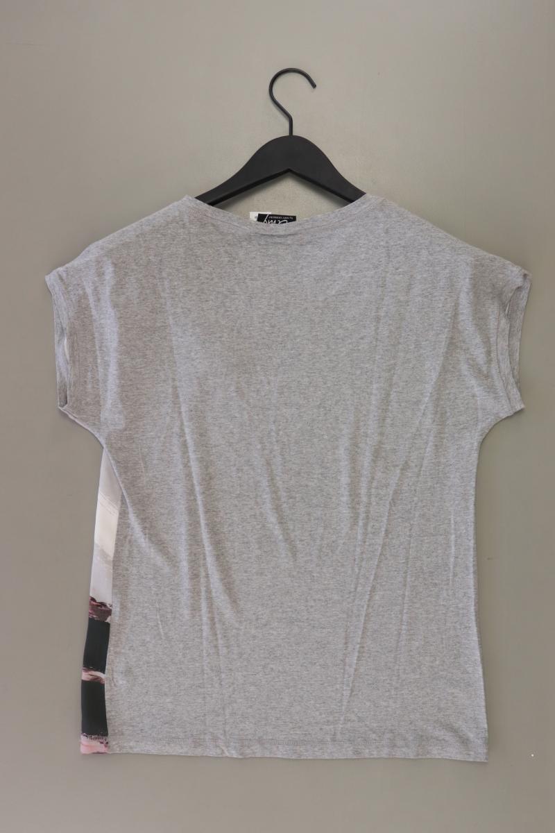 Amy Vermont Printshirt Gr. 34 Kurzarm grau