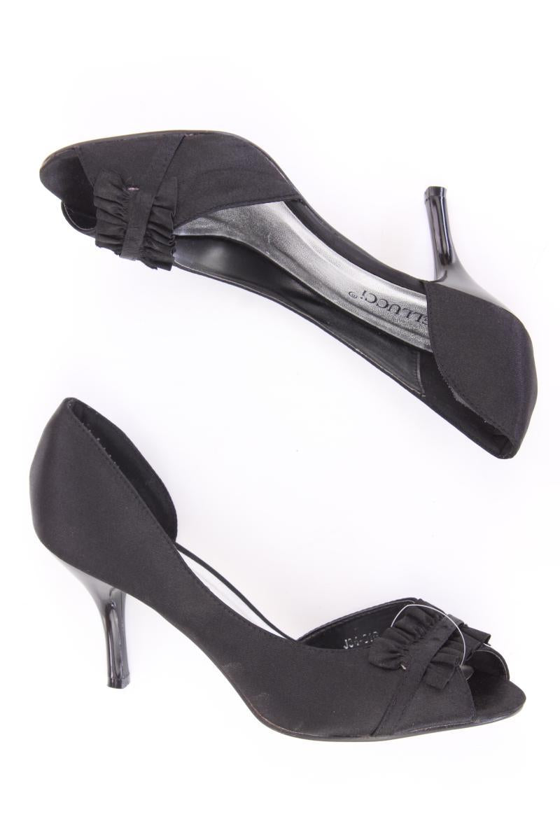 Bellucci Peep Toes Gr. 39 schwarz