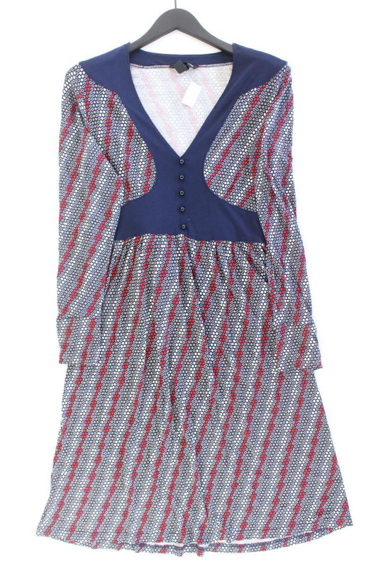 Umstandskleidung H&M Mama Jerseykleid Gr. 42 Langarm mehrfarbig aus Viskose