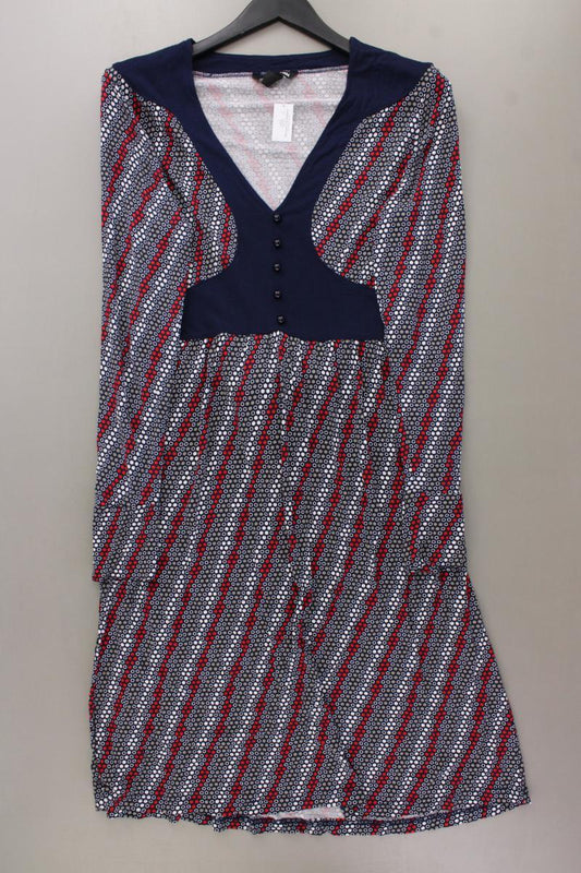 Umstandskleidung  H&M Mama Kleid Gr. 42 geometrisches Muster Langarm mehrfarbig
