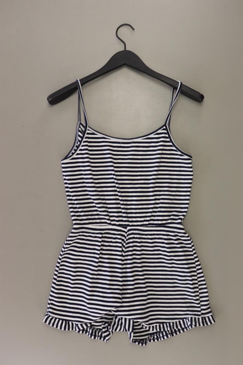 Bershka Playsuit Gr. L gestreift blau