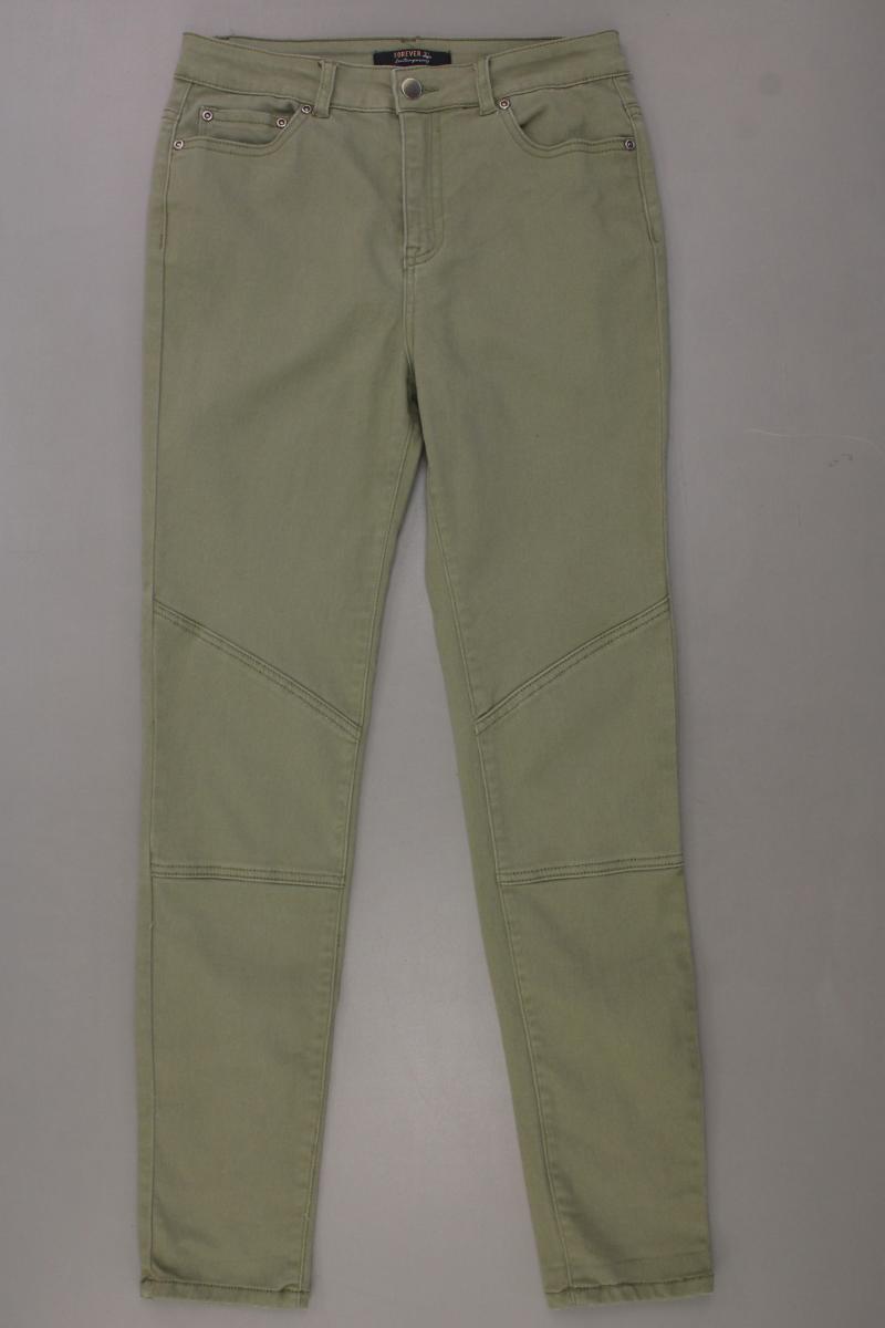 forever 21 Five-Pocket-Hose Gr. 34 olivgrün aus Baumwolle