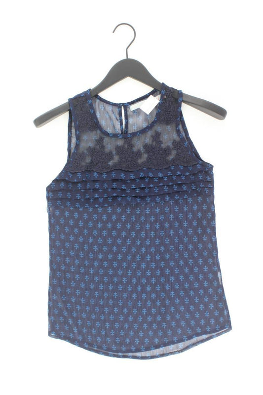 Sfera Ärmellose Bluse Gr. S blau