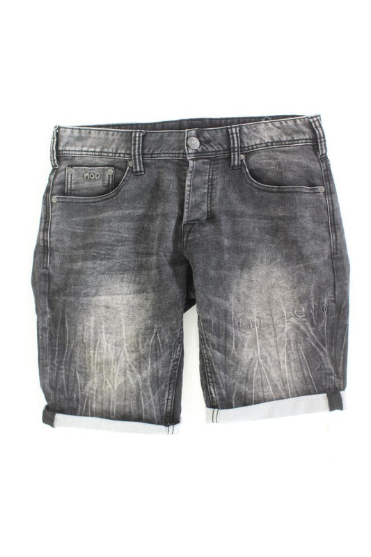 M.O.D Jeansshorts für Herren Gr. S grau aus Baumwolle