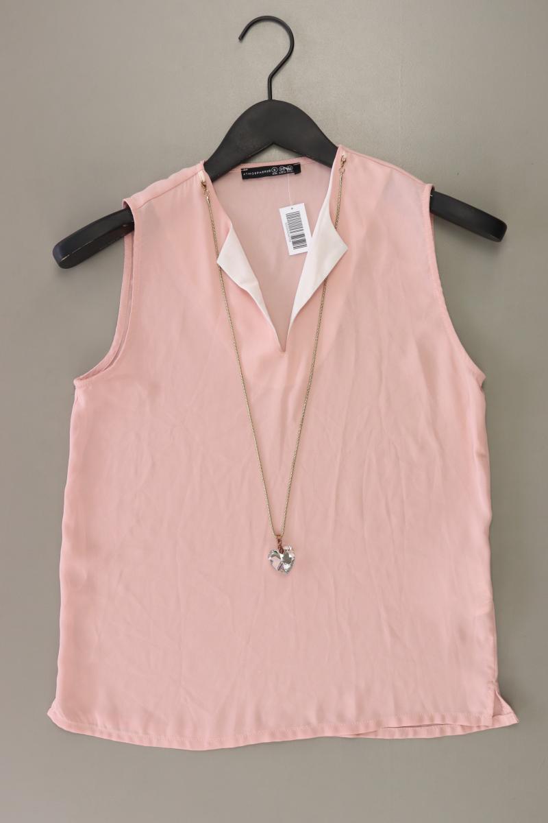 Ärmellose Bluse Gr. 32 rosa aus Polyester