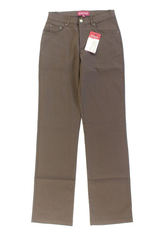 Five-Pocket-Hose Gr. 36 neu mit Etikett braun aus Viskose