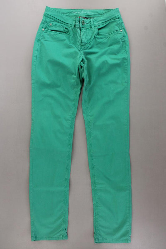 Street One Five-Pocket-Hose Gr. 36/L32 Modell Lynn grün aus Baumwolle
