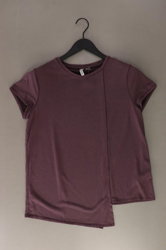 H&M Divided Shirt Gr. M Kurzarm lila aus Modal
