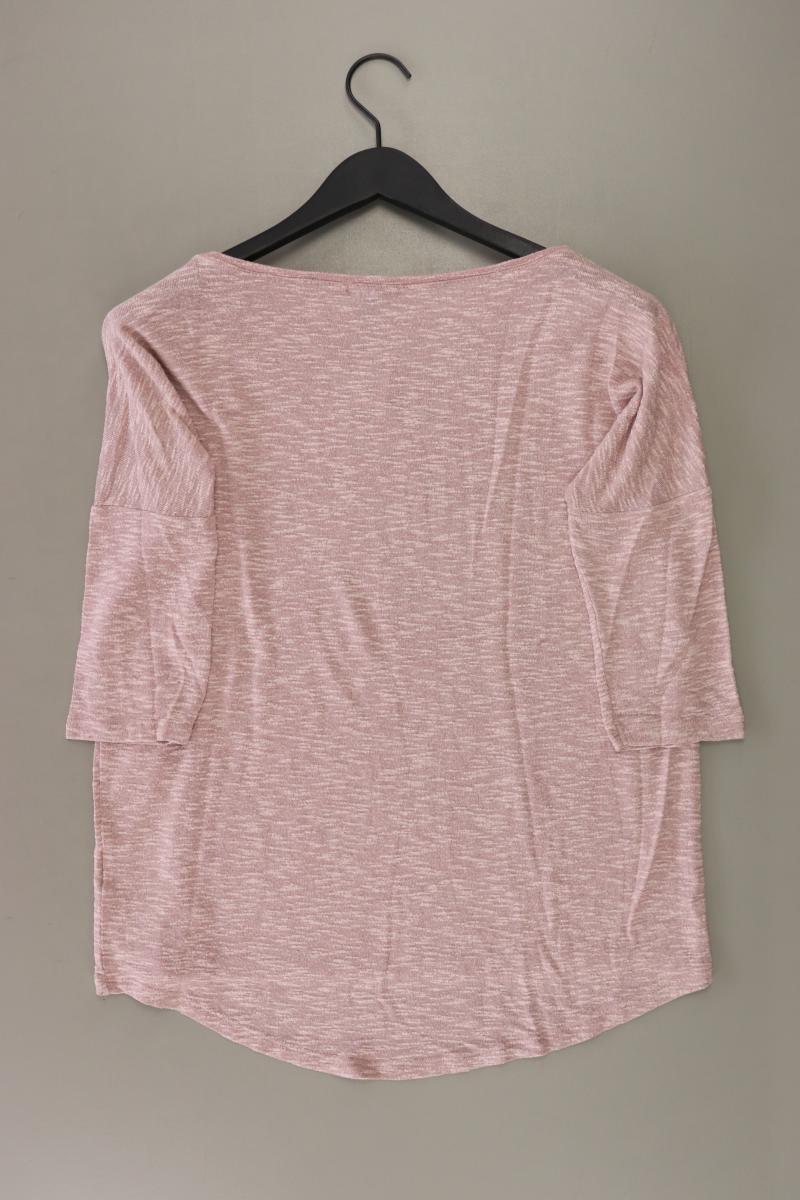 Oversize-Shirt Gr. S 3/4 Ärmel rosa aus Polyester