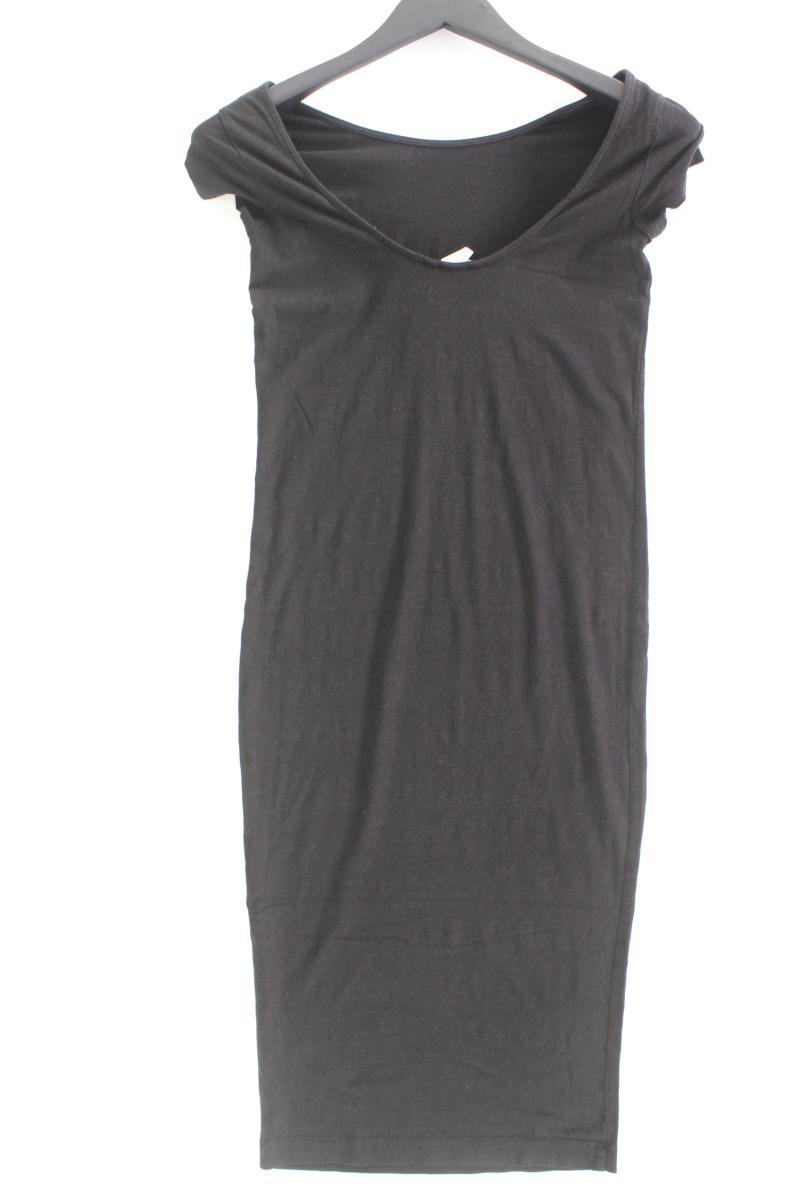 H&M Stretchkleid Gr. S Kurzarm schwarz