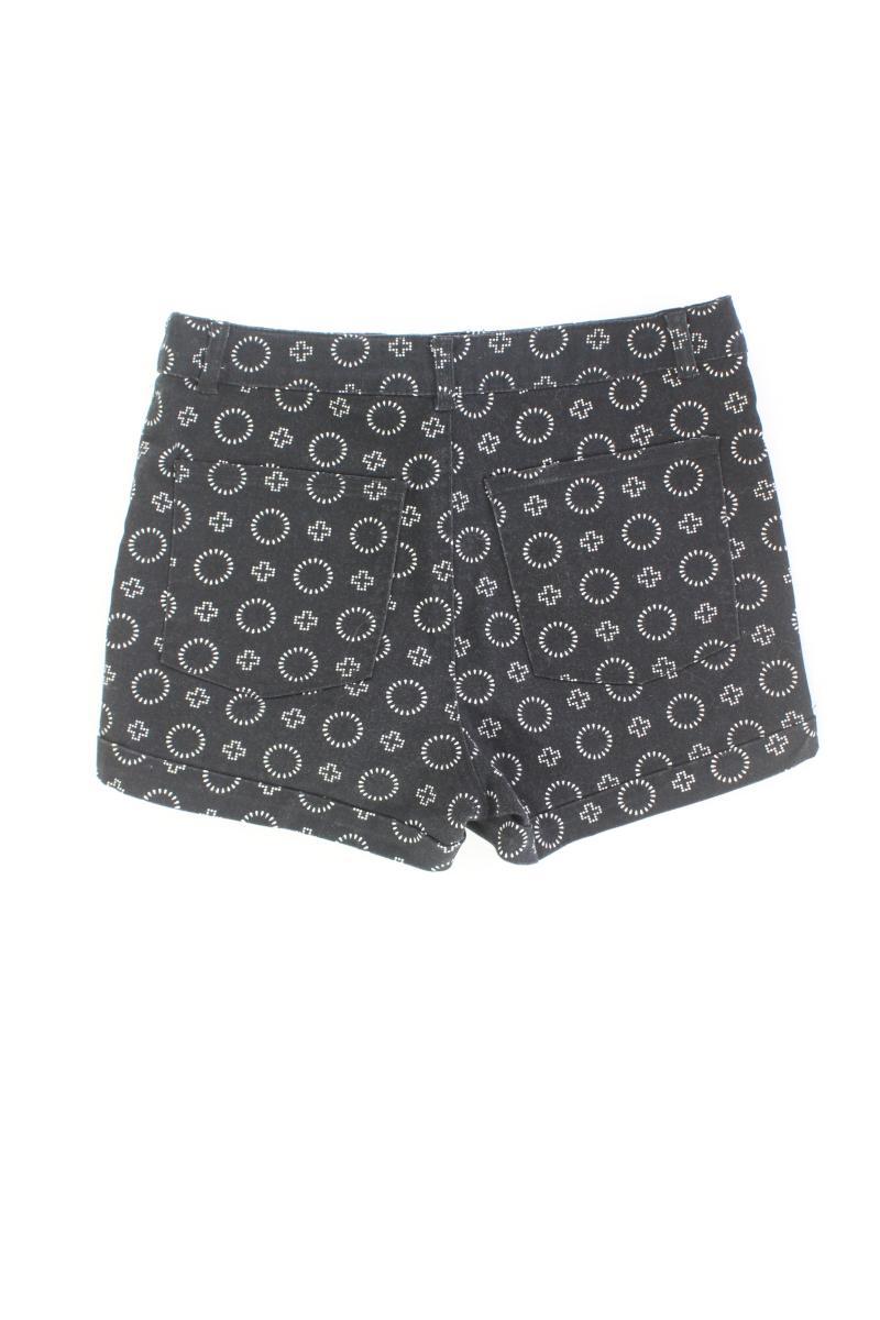 H&M Shorts Gr. 38 schwarz aus Baumwolle