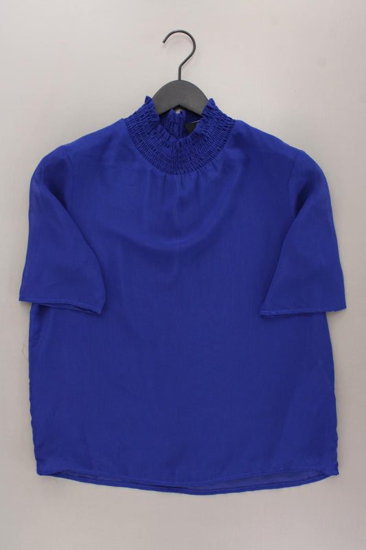 Object Kurzarmbluse Gr. 38 blau aus Polyester