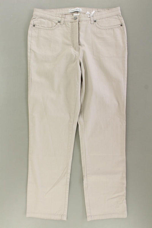 Hose Gr. 42 creme aus Baumwolle