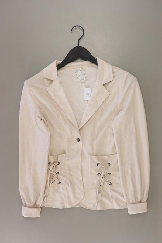 Cream Jerseyblazer Gr. M creme aus Baumwolle