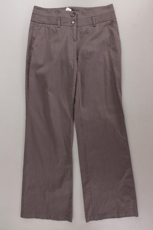 Vero Moda Stoffhose Gr. 38 gestreift braun aus Baumwolle