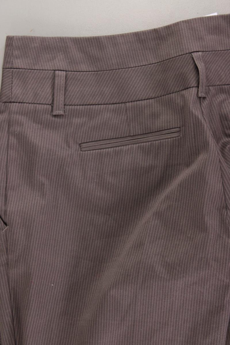 Vero Moda Stoffhose Gr. 38 gestreift braun aus Baumwolle