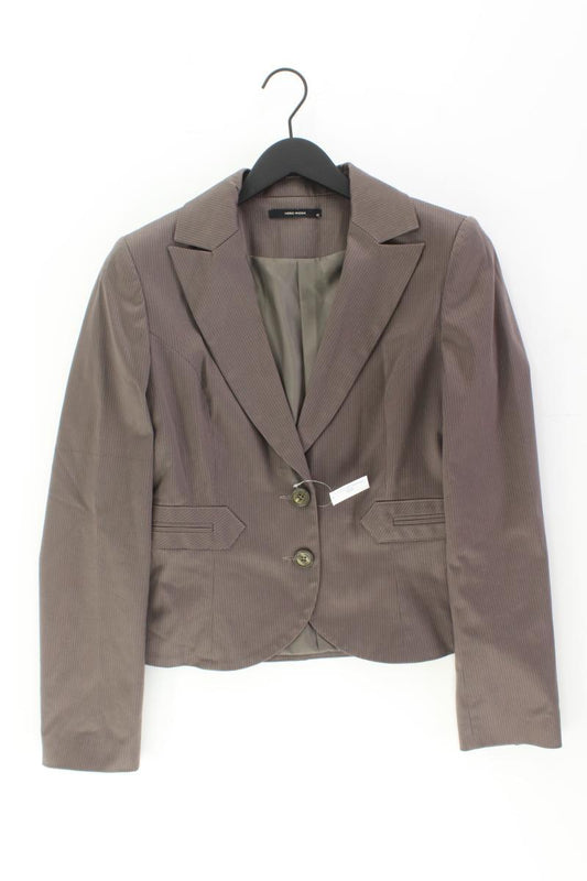 Vero Moda Blazer Gr. 40 gestreift braun aus Baumwolle