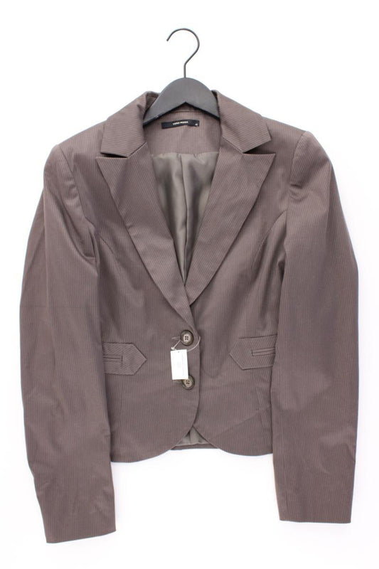 Vero Moda Blazer Gr. 40 gestreift braun aus Baumwolle