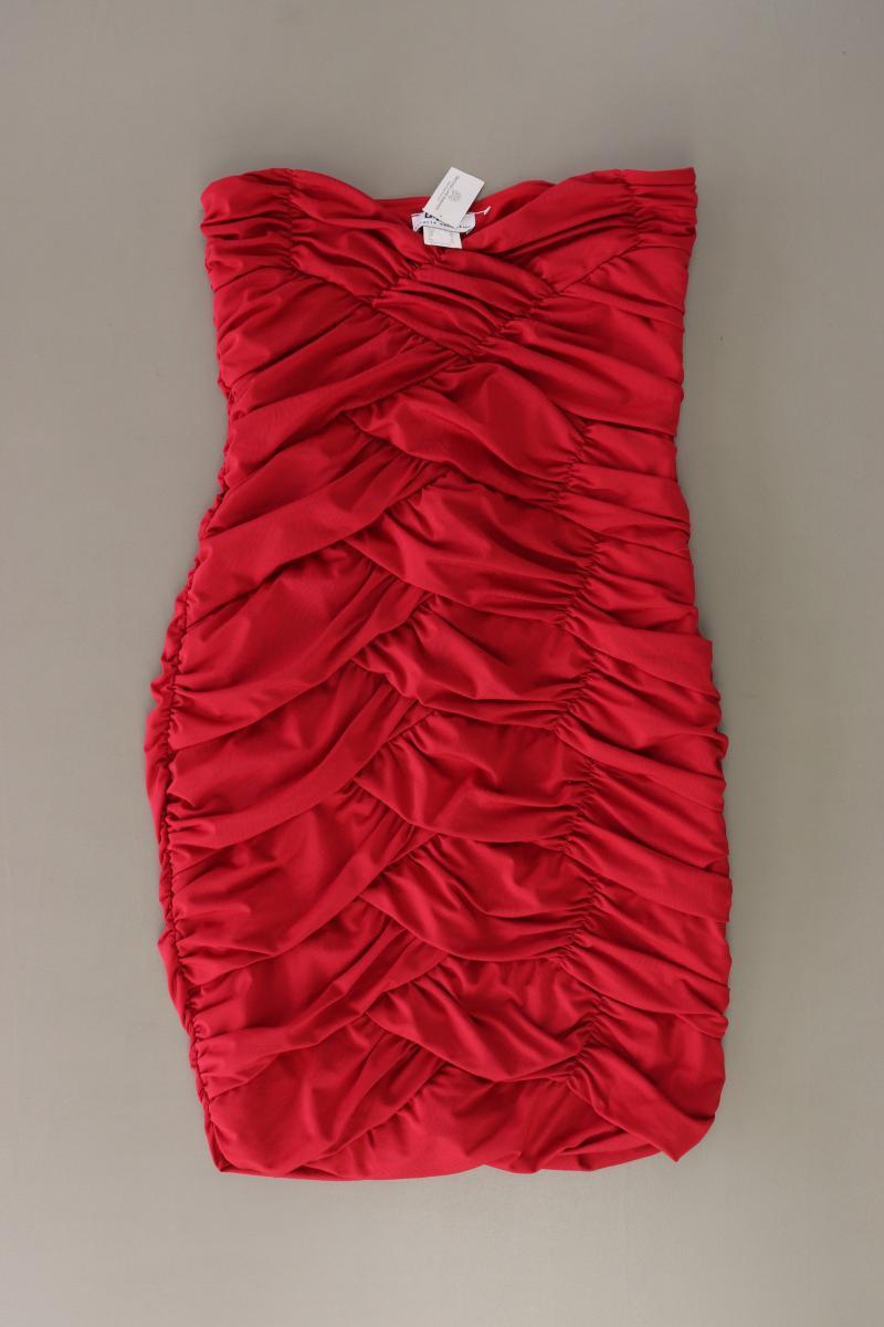 Bonprix Collection Bandeaukleid Gr. 36 Ärmellos rot aus Polyester
