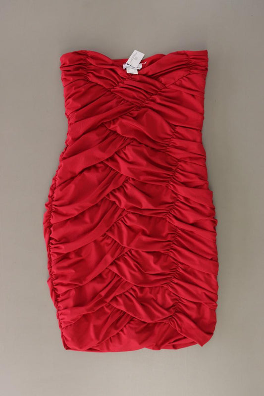 Bonprix Collection Bandeaukleid Gr. 36 Ärmellos rot aus Polyester