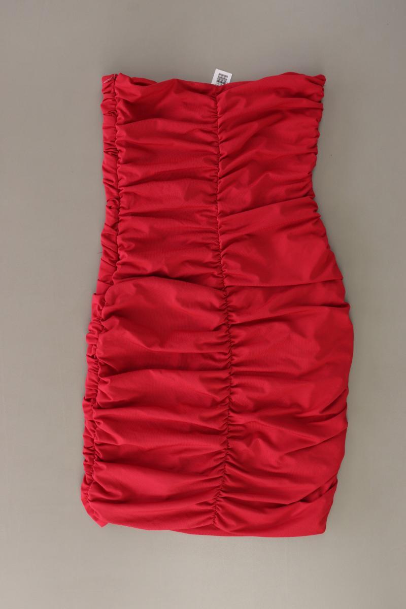 Bonprix Collection Bandeaukleid Gr. 36 Ärmellos rot aus Polyester