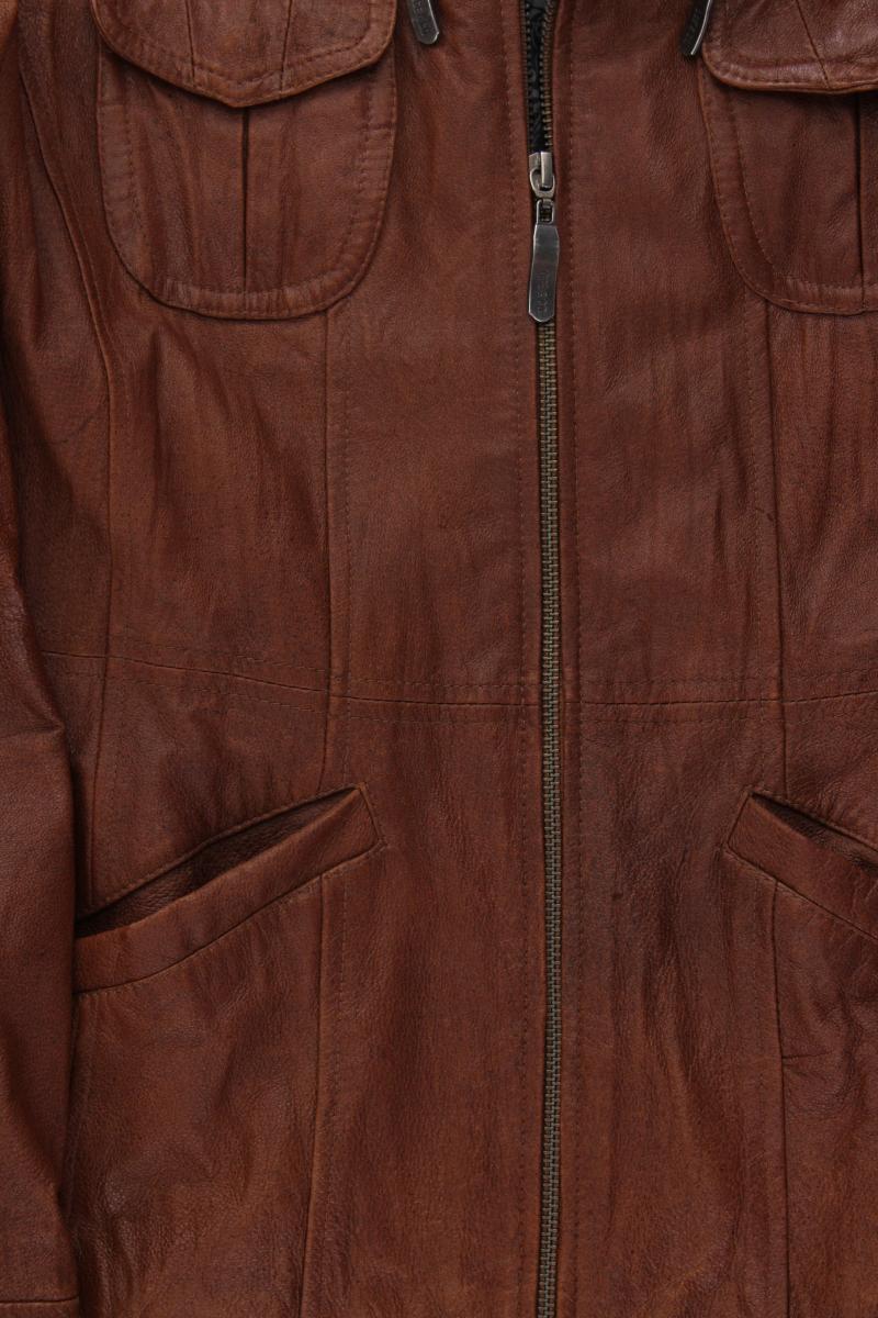 Oge & Co Lederjacke Vintage Gr. S braun