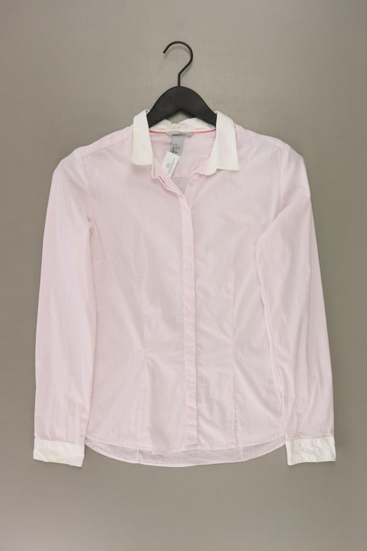 H&M Langarmbluse Gr. 40 rosa aus Baumwolle