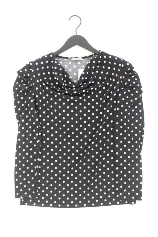 Elena Eden Langarmbluse Gr. 38 schwarz aus Polyester