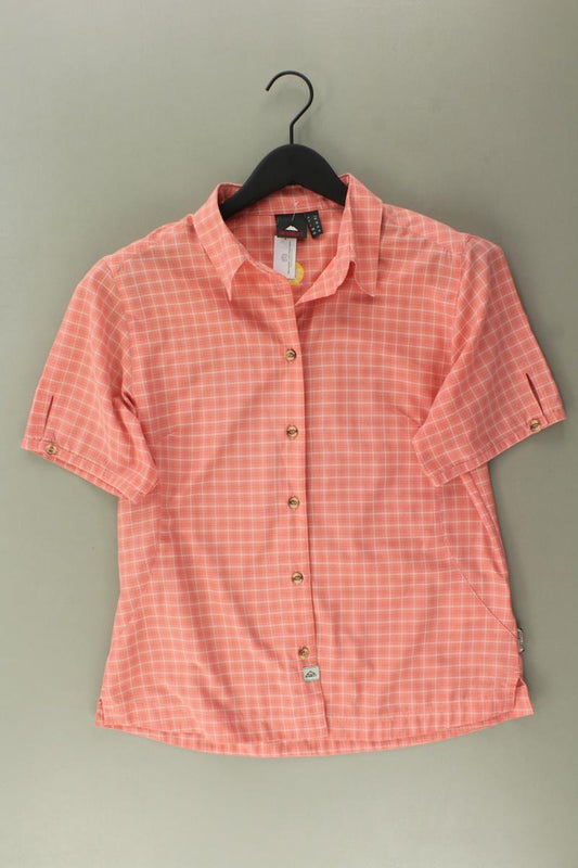 Mckinley Karobluse Gr. 40 kariert Kurzarm rosa aus Polyester