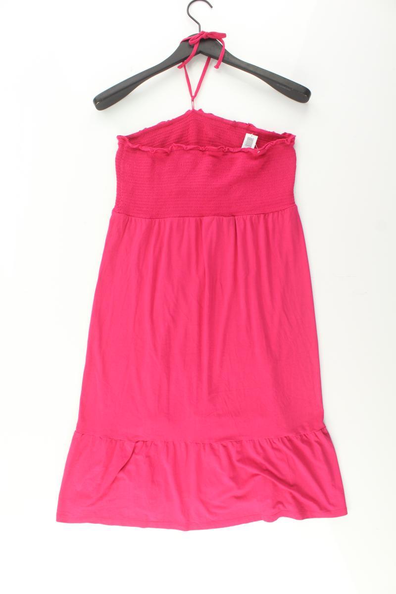 Neckholderkleid Gr. M Träger pink aus Viskose