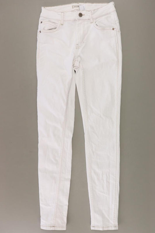 Five-Pocket-Hose Gr. 34 weiß aus Baumwolle