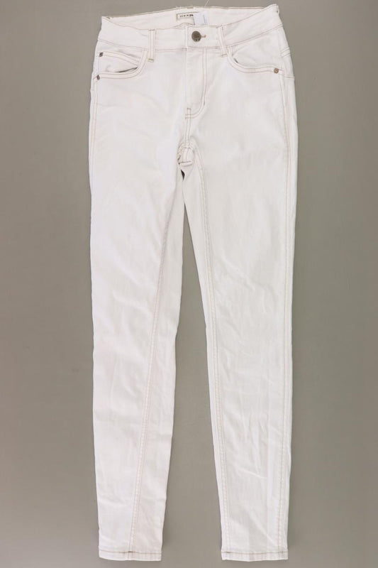 pimkie Hose Gr. 34 weiß aus Baumwolle