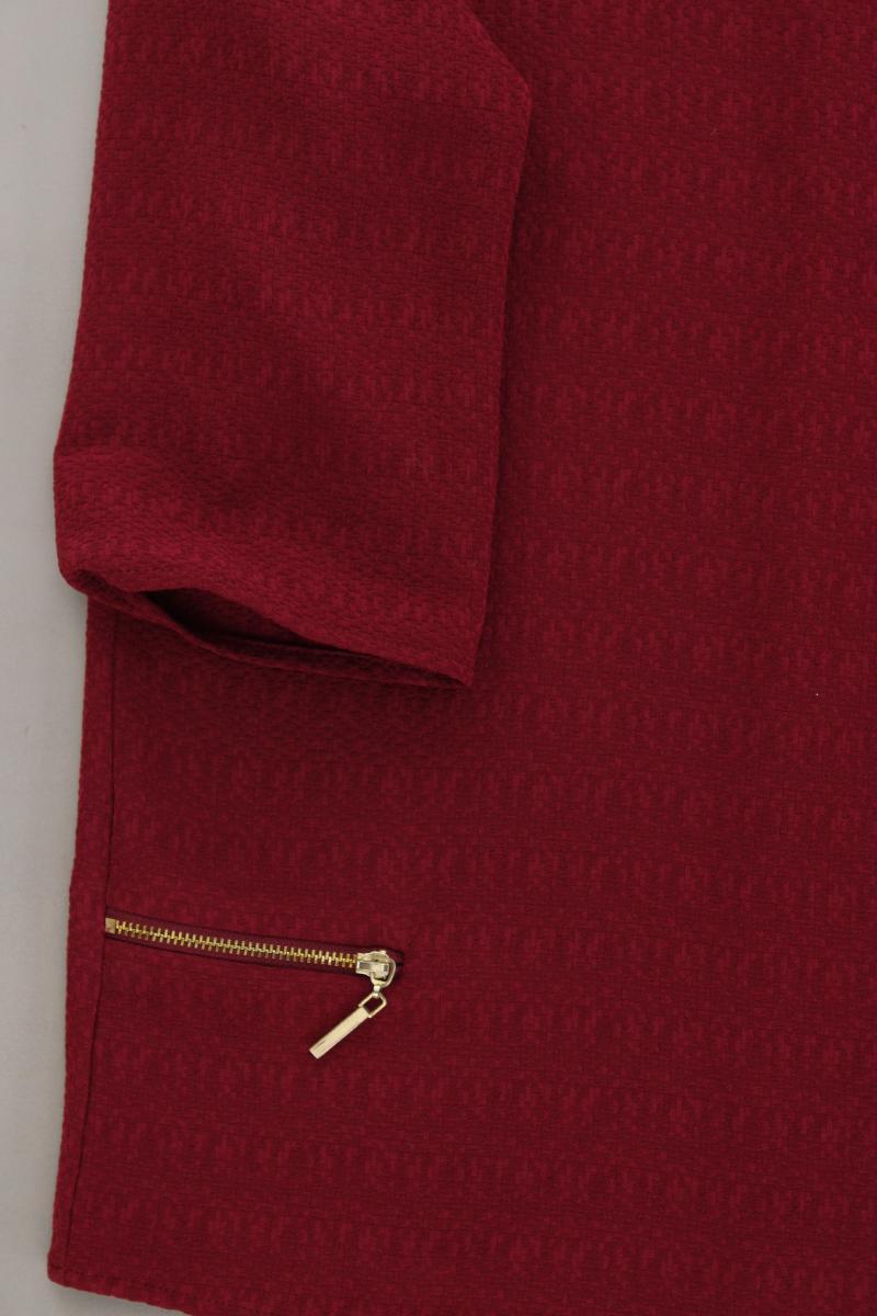 Primark Bluse Gr. 36 3/4 Ärmel rot aus Polyester