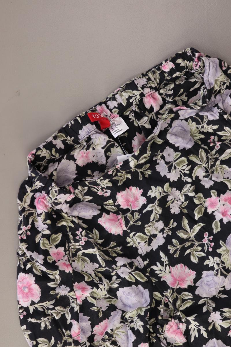 Divided by H&M Minirock Gr. 40 mit Blumenmuster mehrfarbig aus Viskose