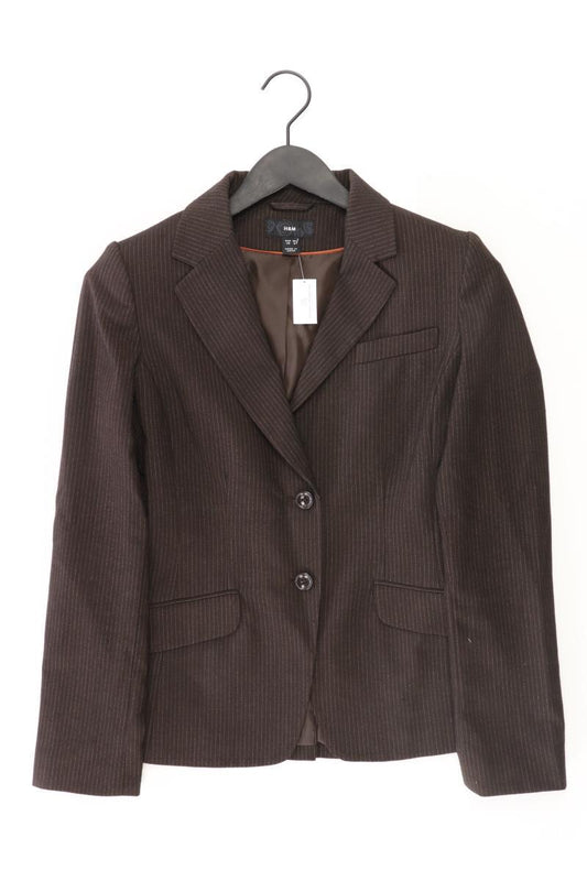 H&M Blazer Gr. 38 gestreift braun