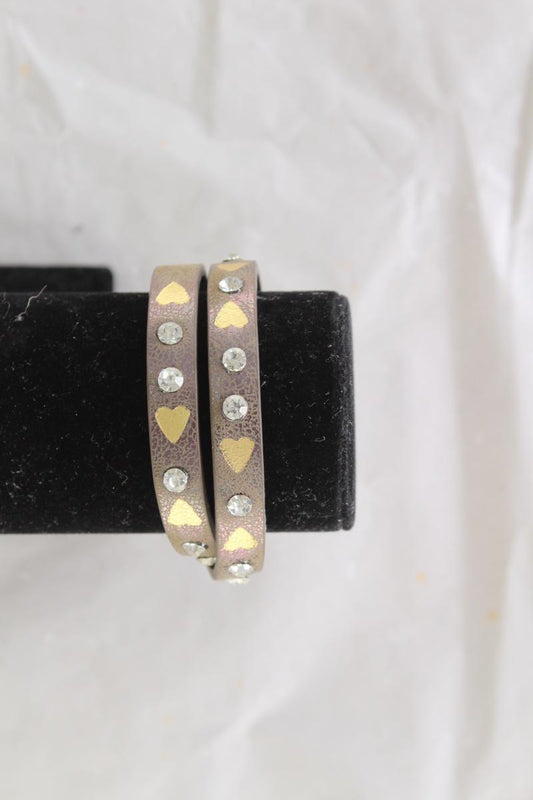 Clayre & Eef Armband neu mit Etikett grau